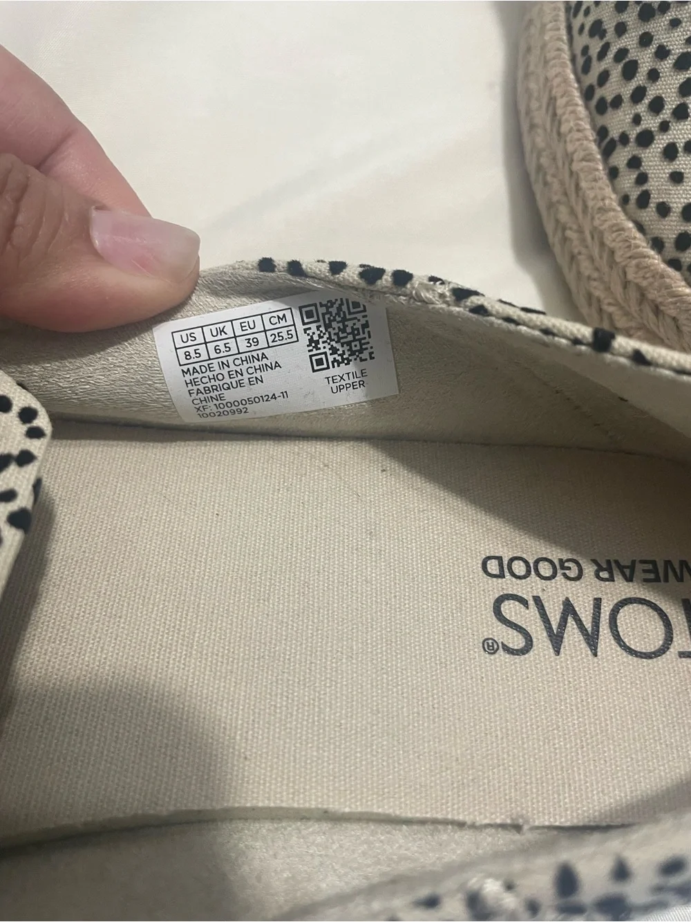 Toms slip espadrilles